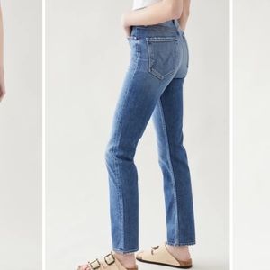 MOTHER High Rise Classic Blue Jeans